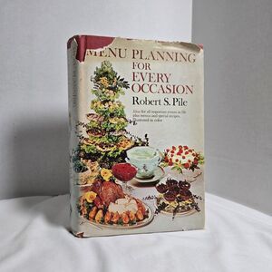 Menu Planning For Every Occasion 1st Signed Robert Pile Hough Catering HC DJ Ill